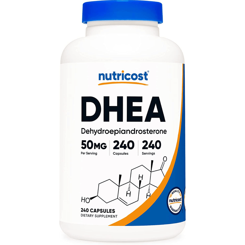 Nutricost DHEA - 240 Cápsulas - Puro Estado Fisico
