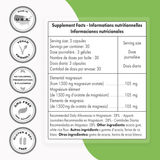 Super Smart Magnesium Orotate 1500 mg - 90 Cápsulas Vegetarianas - Puro Estado Fisico