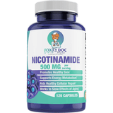 Foxxy Doc Nicotinamide 500 mg - 120 Cápsulas - Puro Estado Fisico