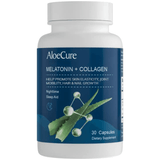 Aloecure Melatonin + Collagen - 30 Cápsulas - Puro Estado Fisico