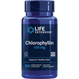 Life Extension Chlorophyllin 100 mg - 100 Cápsulas Vegetarianas - Puro Estado Fisico