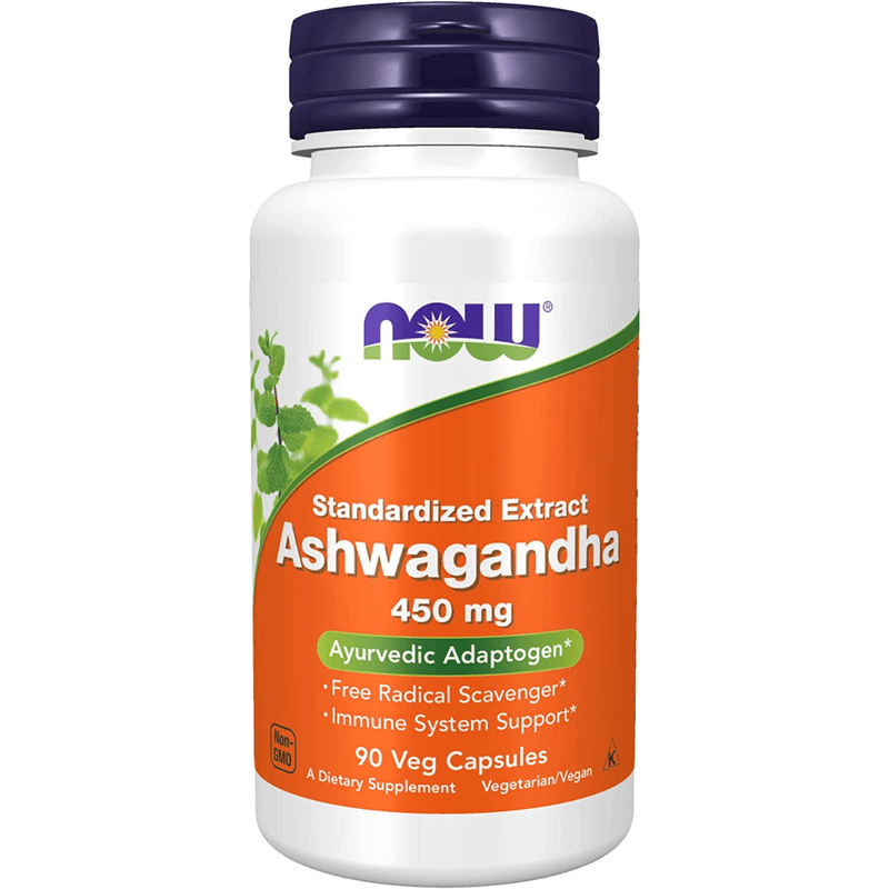 NOW Foods Standardized Extract Ashwagandha 450 mg - Puro Estado Fisico