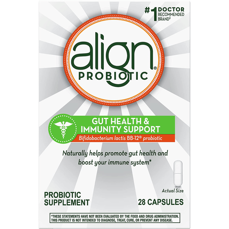 Align Probiotic Support Immune and Digestive - 28 Cápsulas - Puro Estado Fisico