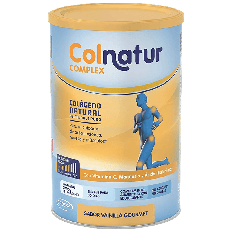 COLNATUR Collagen Complex - Vainilla Gourmet - 335 g - Puro Estado Fisico