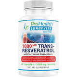 ProHealth Trans-Resveratrol 1000 mg - 60 Cápsulas - Puro Estado Fisico