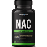 Natgrown NAC 600 mg - 120 Cápsulas Vegetales - Puro Estado Fisico