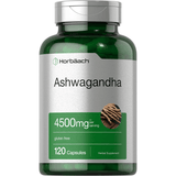 Horbaach Ashwagandha - 120 Cápsulas - Puro Estado Fisico