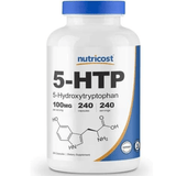 Nutricost 5-HTP 100 mg - 240 Cápsulas - Puro Estado Fisico