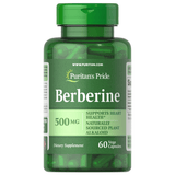 Puritans Pride Berberine 500 mg - 60 Cápsulas - Puro Estado Fisico