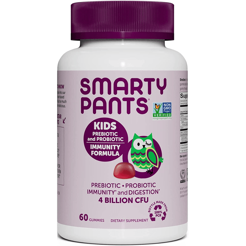 SmartyPants Kids Prebiotics And Probiotics - 60 Gomitas - Puro Estado Fisico