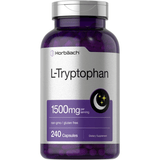 Horbaach L -Tryptophan 1500 mg - 240 Cápsulas - Puro Estado Fisico