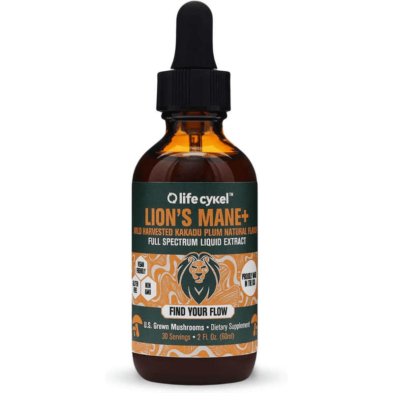 Life Cykel Lion's Mane Double Extract - 60 ml - Puro Estado Fisico