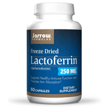 Jarrow Formulas Lactoferrin - 60 Cápsulas - Puro Estado Fisico
