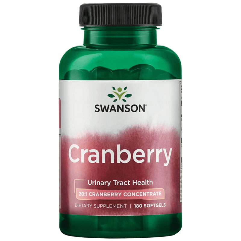 Swanson Cranberry - 180 Cápsulas Blandas - Puro Estado Fisico