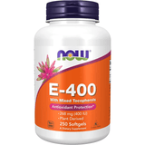 NOW Foods Vitamin E-400 IU - 250 Cápsulas Blandas - Puro Estado Fisico