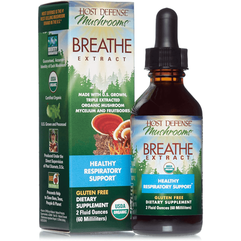 Host Defense Breathe Extract - 60 ml - Puro Estado Fisico