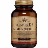 Vitamina D3 - 10000 IU - 120 Cápsulas Blandas - Puro Estado Fisico