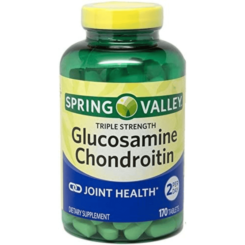 Spring Valley Glucosamine Chondroitin - 170 Tabletas - Puro Estado Fisico