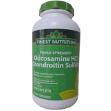 Finest Nutrition Glucosamine Chondroitin Triple Strength - 240 Comprimidos Recubiertos - Puro Estado Fisico