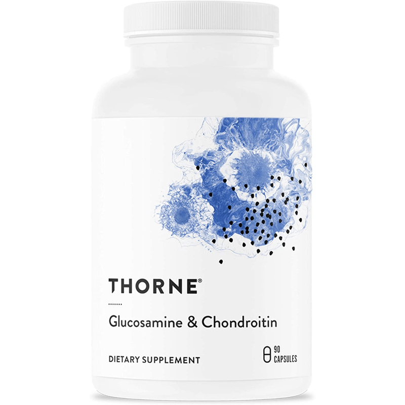 Thorne Research Glucosamine & Chondroitin - 90 Cápsulas - Puro Estado Fisico
