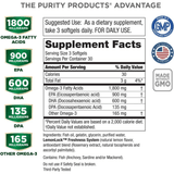 Purity Products Ultra Pure Omega 3 Super Formula - 90 Cápsulas Blandas - Puro Estado Fisico