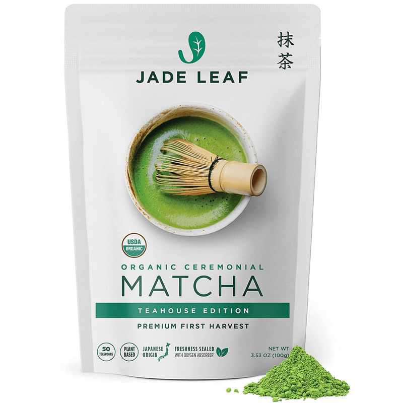 Jade Leaf Matcha Organic Matcha Green Tea Powder - Ceremonial Grade - Puro Estado Fisico