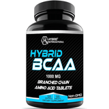 Hybrid Nutraceuticals BCAA 1000 mg - 120 Tabletas - Puro Estado Fisico