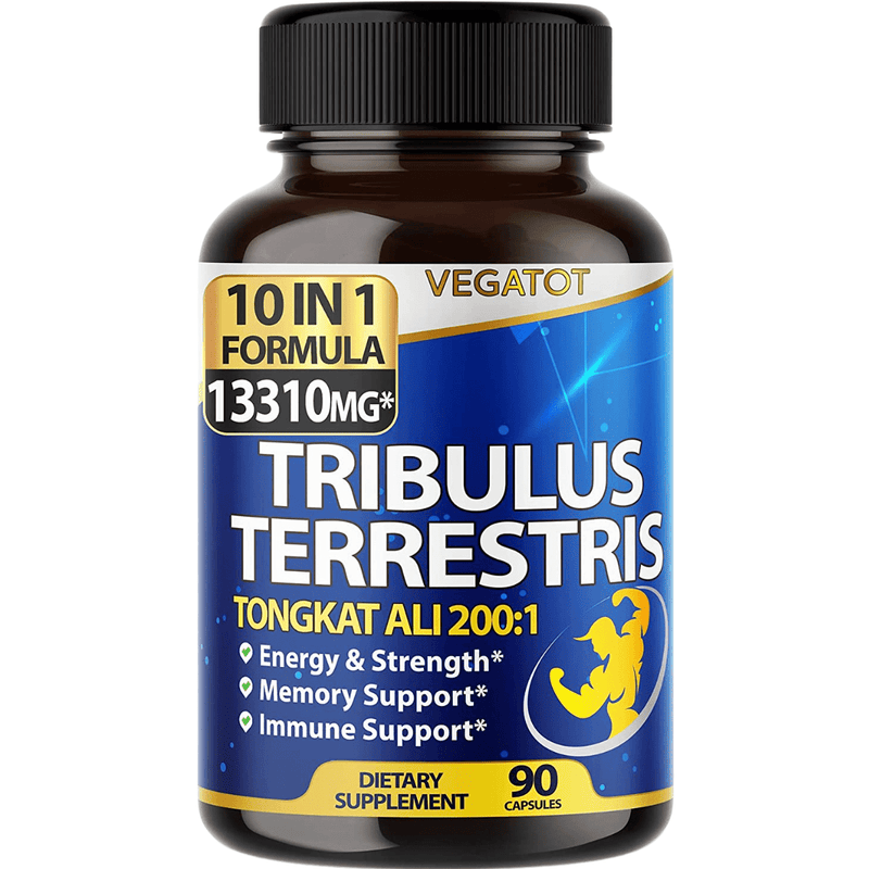 VEGATOT Tribulus Terrestris 13310 mg - 90 Cápsulas - Puro Estado Fisico