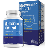 Metformina Natural - 60 Cápsulas - Puro Estado Fisico