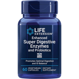 Life Extension Enzimas Digestivas y Probióticos (Enhanced Super Digestive Enzymes and Probiotics) - 60 Cápsulas Vegetarianas - Puro Estado Fisico