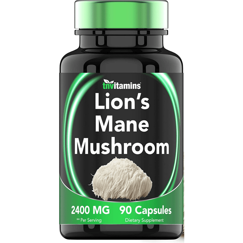 Tnvitaminas Lions Mane Mushroom - 90 Cápsulas - Puro Estado Fisico