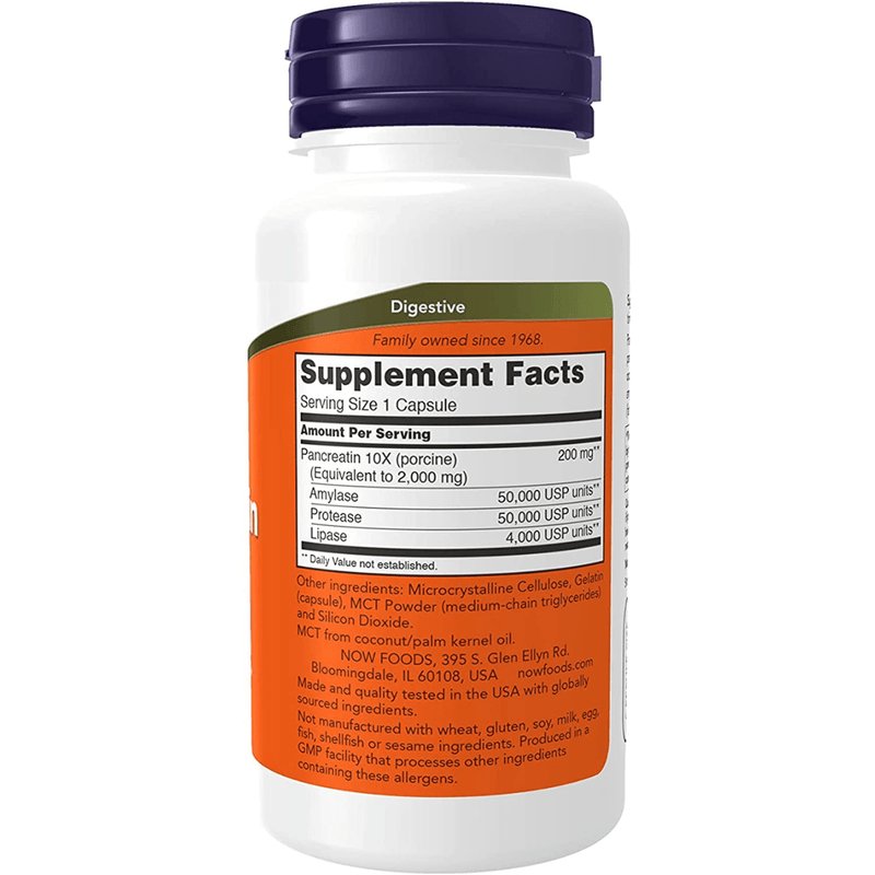 Pancreatina 2000 mg - Puro Estado Fisico