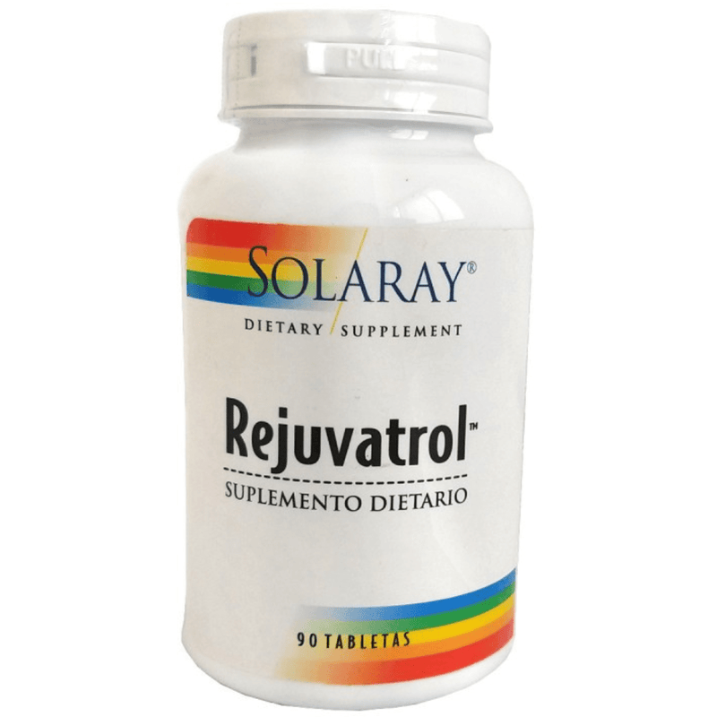 Solaray Rejuvatrol - 90 Tabletas - Puro Estado Fisico