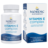 Nordic Naturals Complejo de Vitamina E - 30 Cápsulas Blandas - Puro Estado Fisico