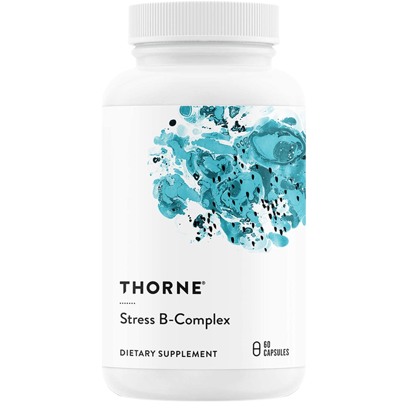 Thorne Research Complejo B de estrés (Stress B-Complex) - 60 Cápsulas - Puro Estado Fisico
