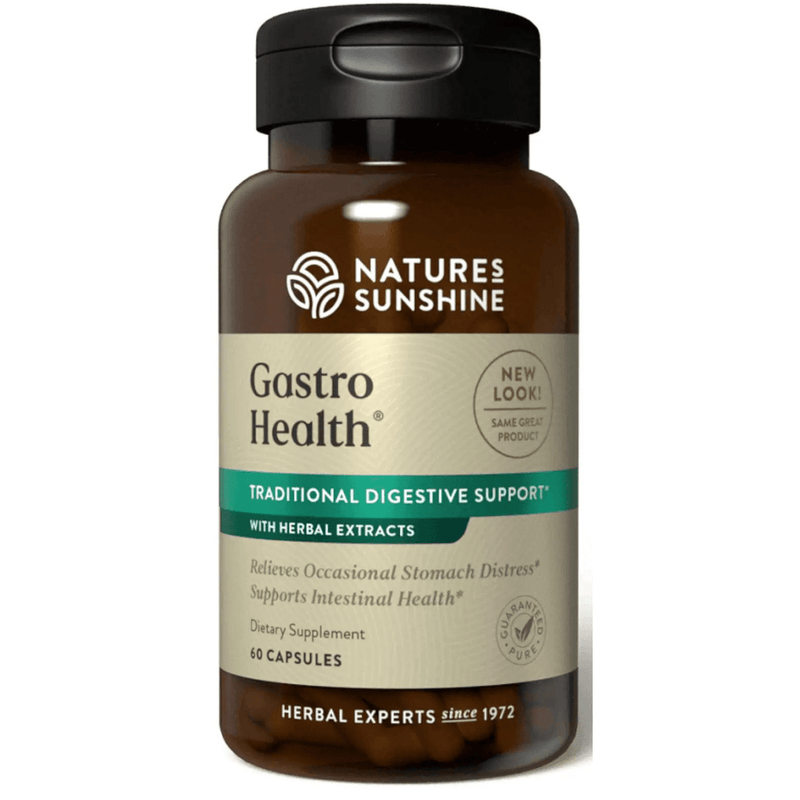 Nature's Sunshine Gastro Health - 60 Cápsulas - Puro Estado Fisico