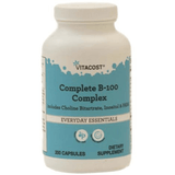 Vitacost Complejo B - 100 - 200 Cápsulas - Puro Estado Fisico