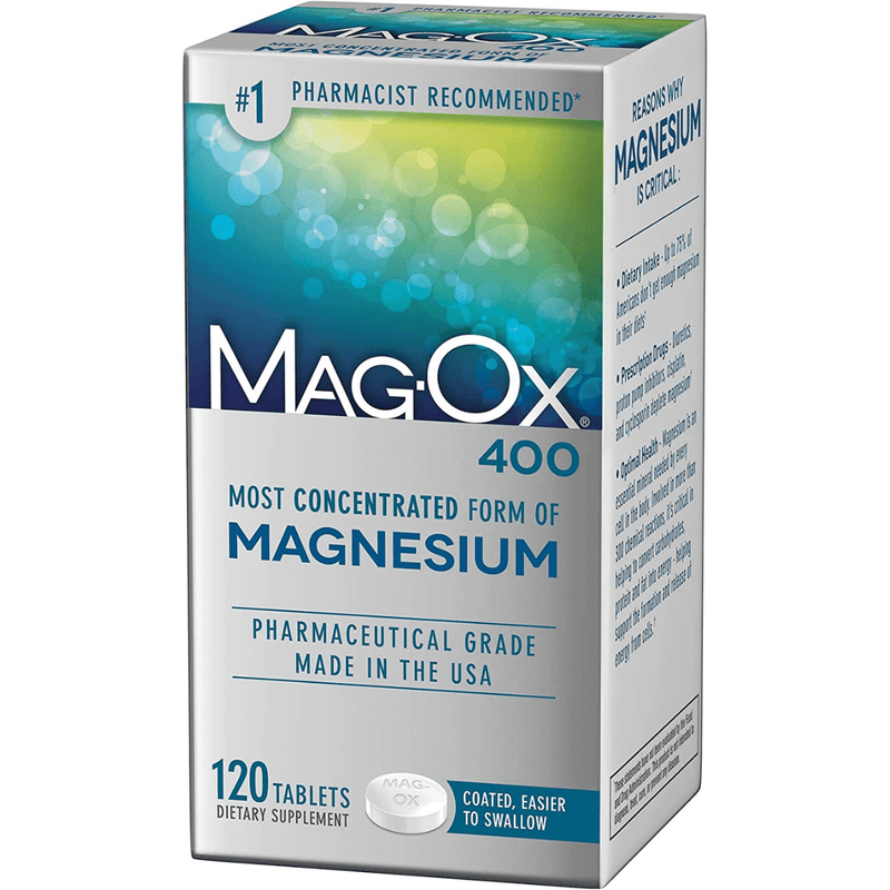 Mag-Ox Oxido de Magnesio 483 mg - Puro Estado Fisico