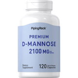 Piping Rock D-Manosa 2100 mg - 120 Cápsulas de Liberación Rápida - Puro Estado Fisico