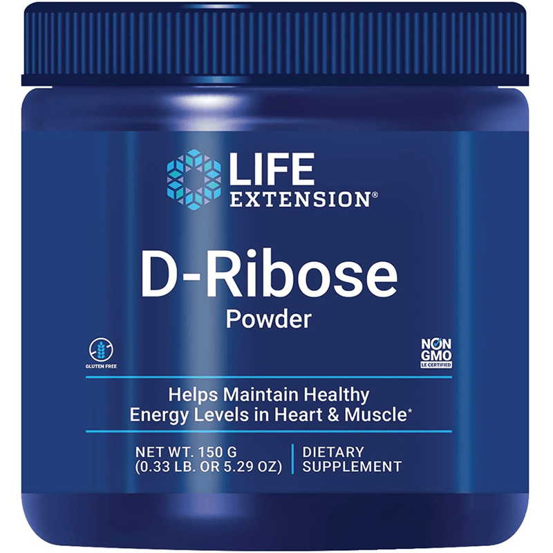 Life Extension D - Ribosa - 150 g - Puro Estado Fisico
