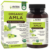 Avira Organic Amla - 60 Cápsulas - Puro Estado Fisico