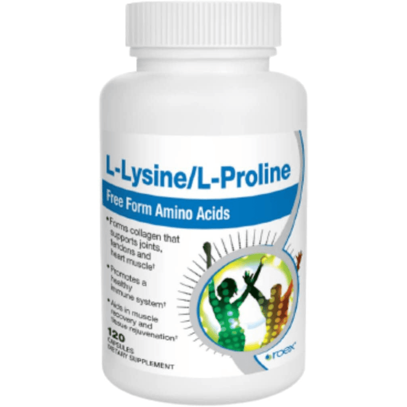 L-Lisina con L-Prolina- 120 Cápsulas - Puro Estado Fisico