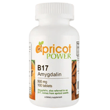 Apricot Power Vitamina B17 - 100 Tabletas - Puro Estado Fisico