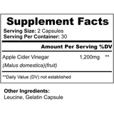 Ni Una Dieta Mas Apple Cider Vinegar - 60 Cápsulas - Puro Estado Fisico