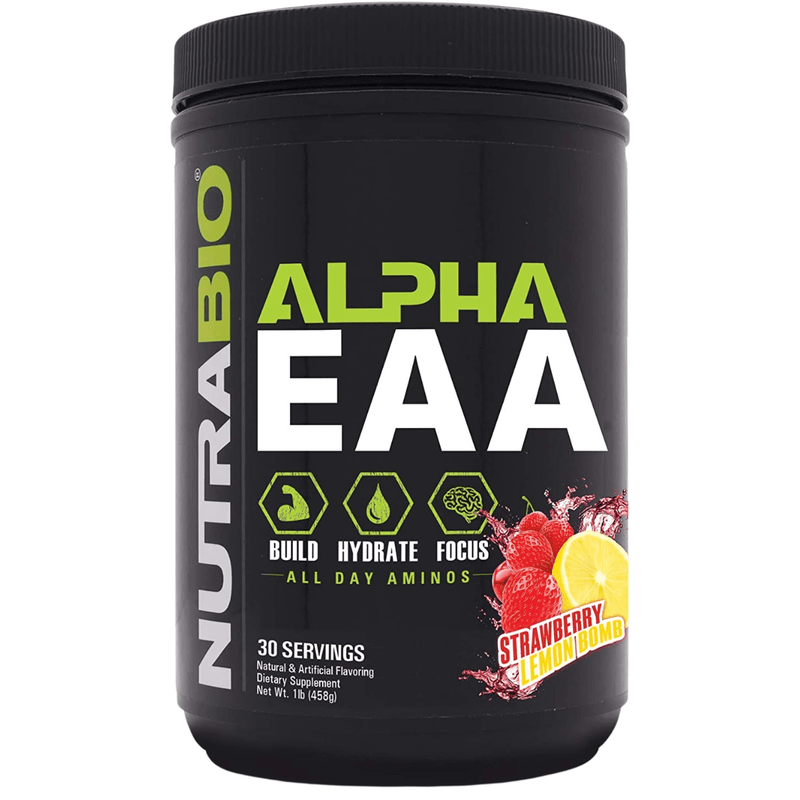 NutraBio Alfa EAA - Puro Estado Fisico