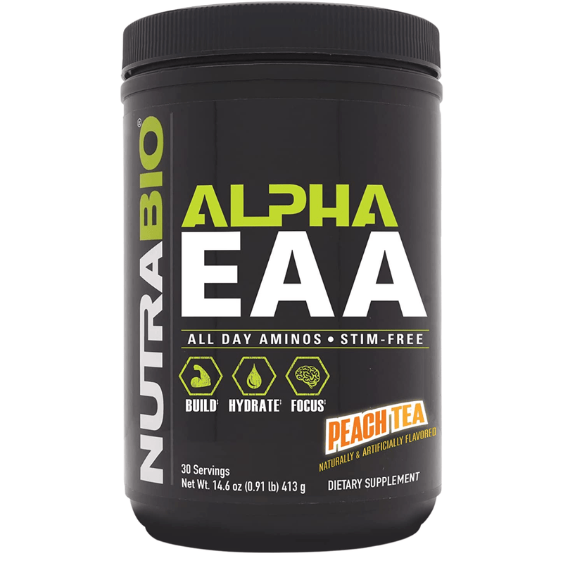 NutraBio Alfa EAA - Puro Estado Fisico