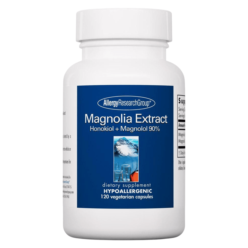 Allergy Research Group Extracto de Magnolia 200 mg - 120 Cápsulas - Puro Estado Fisico