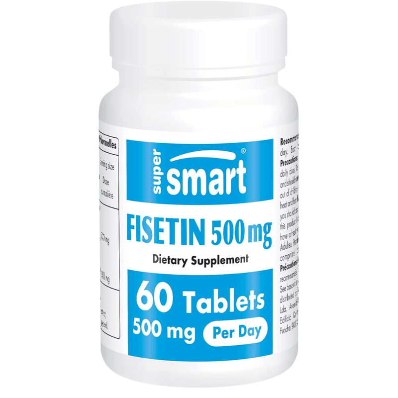 Super Smart Fisetina 500 mg - 60 Tabletas - Puro Estado Fisico