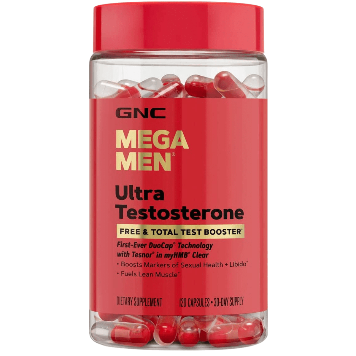 GNC Ultra Testosterona - 120 Cápsulas | Puro Estado Fisico