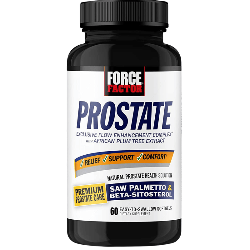Force Factor  Soporte para la Prostata - 60 Cápsulas Blandas - Puro Estado Fisico